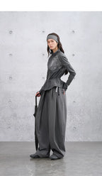 Summer Loose Mesh Stand Collar Lightweight Sun Protection Jacket