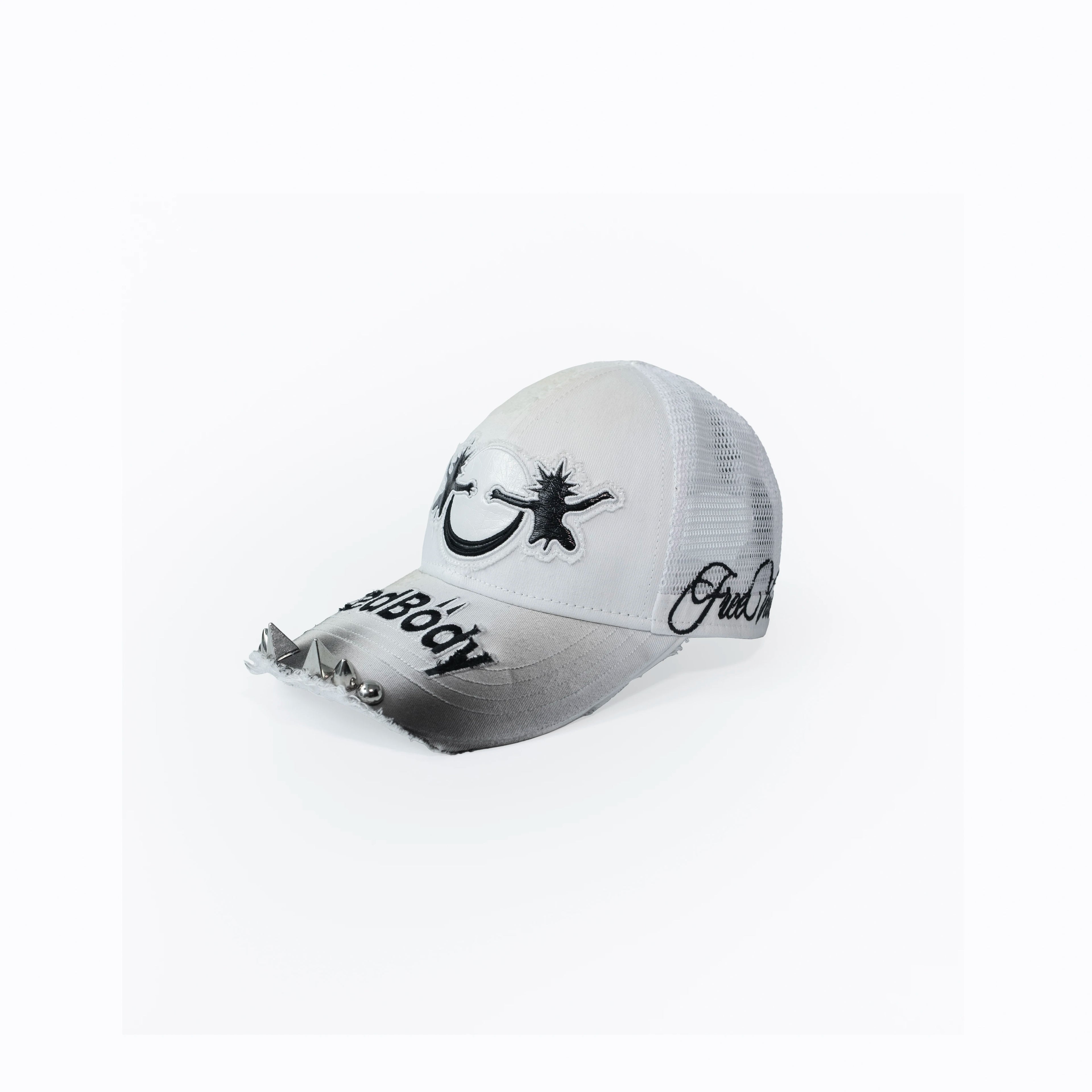 FVVO Punk Smiley Graphic Baseball Cap