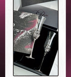 Halloween Ghost Hand Champagne Glass