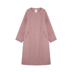 Pink Double-Faced Wool Coat