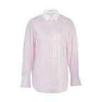 Striped Cotton Blend Shirt