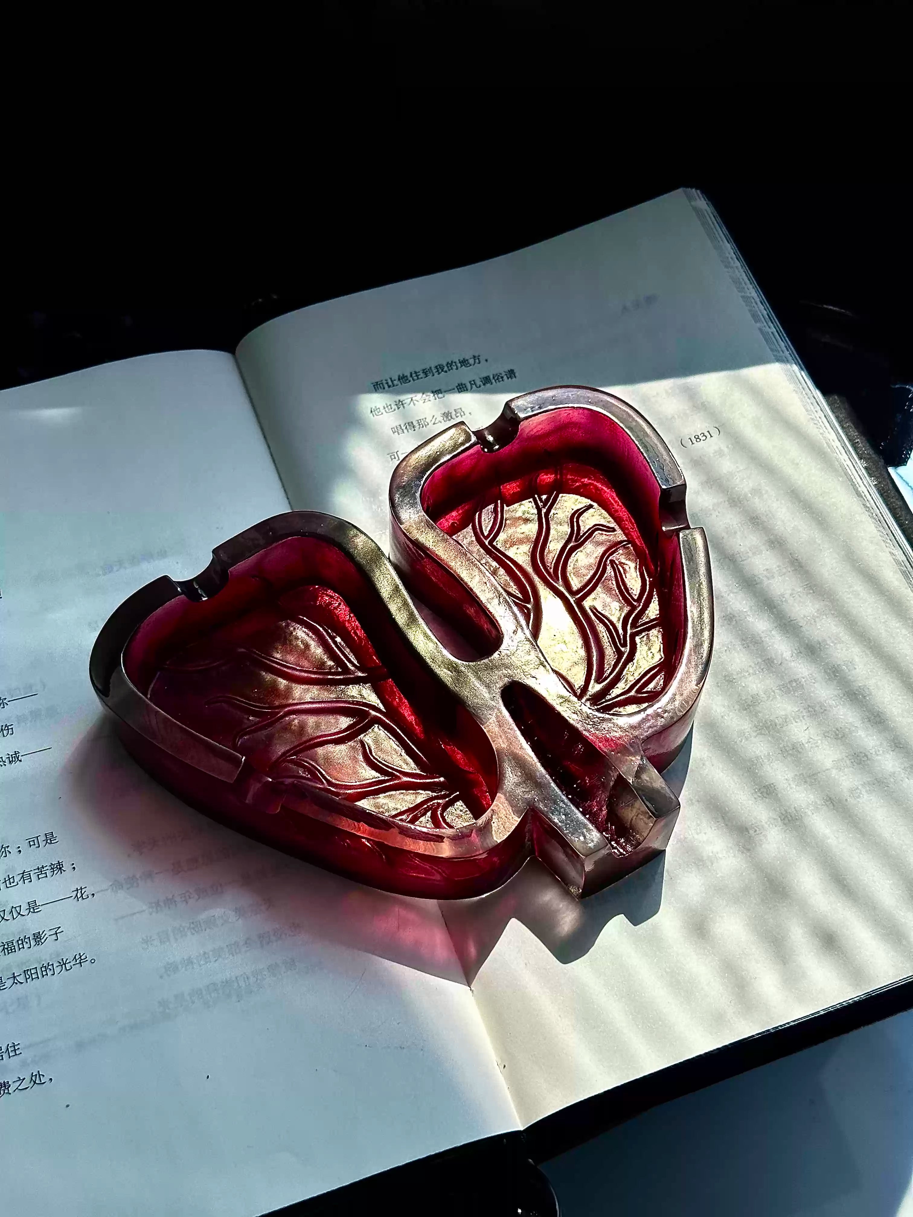Anatomical Lung Ashtray