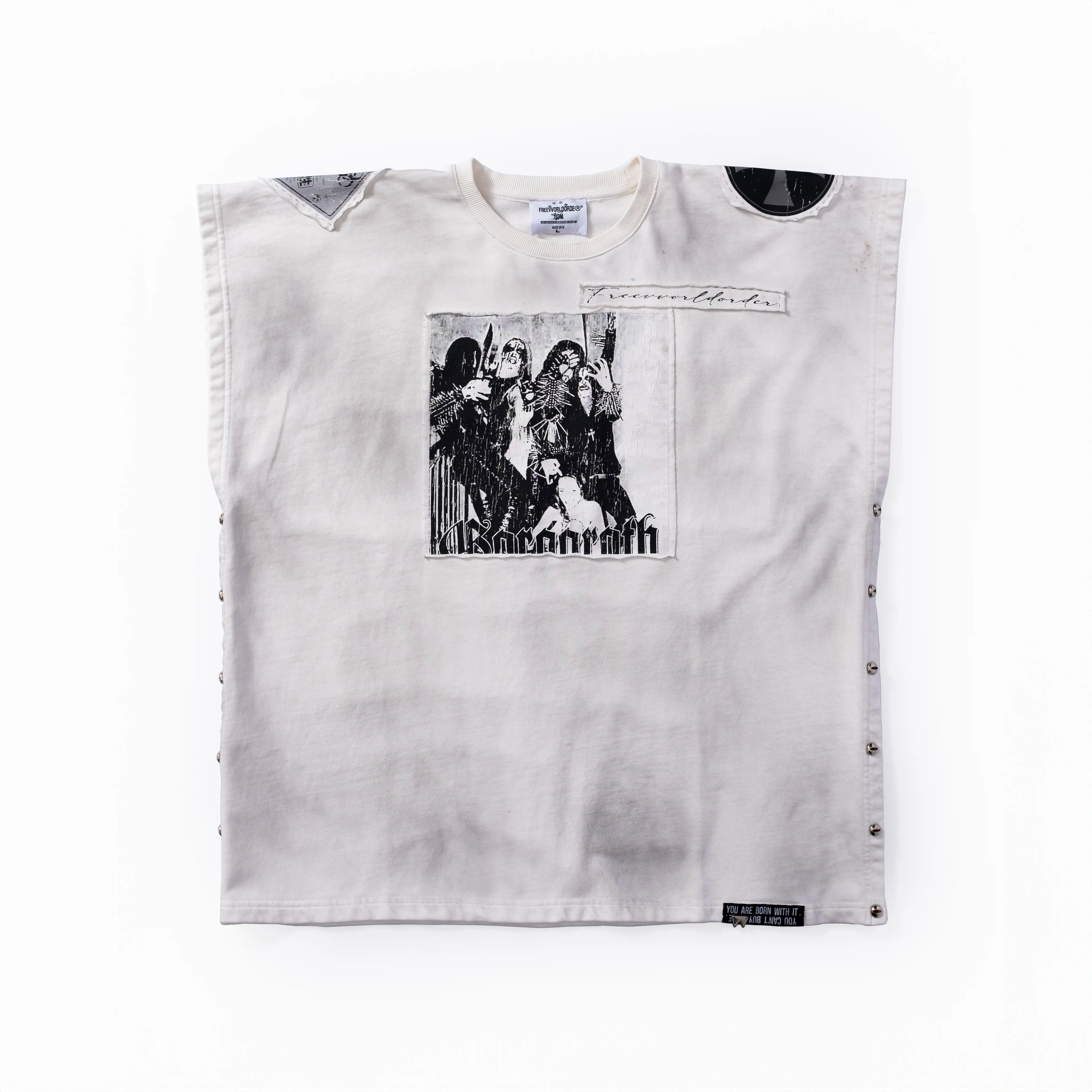 FVVO “whoop” Appliqué Washed Vest