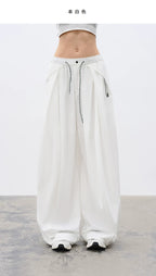 Loose Casual Balloon Pants with 3D Tailoring