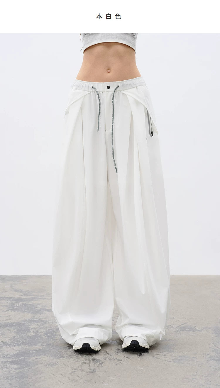 Loose Casual Balloon Pants with 3D Tailoring