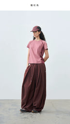 Slim Fit Casual T-Shirt with Panel Detailing