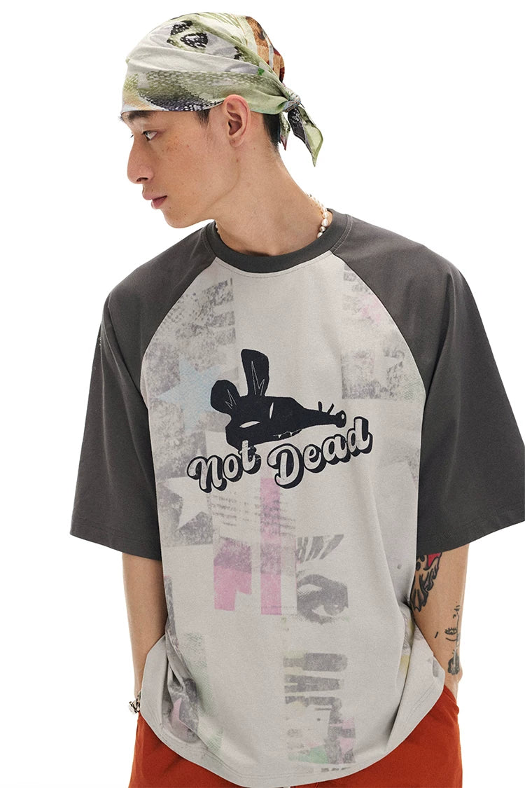 Breathable Lightweight Rock Print Bandana – Street Style, Multi-Color & Versatile Headscarf