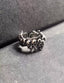 Vintage Skull Silver-Plated Ring