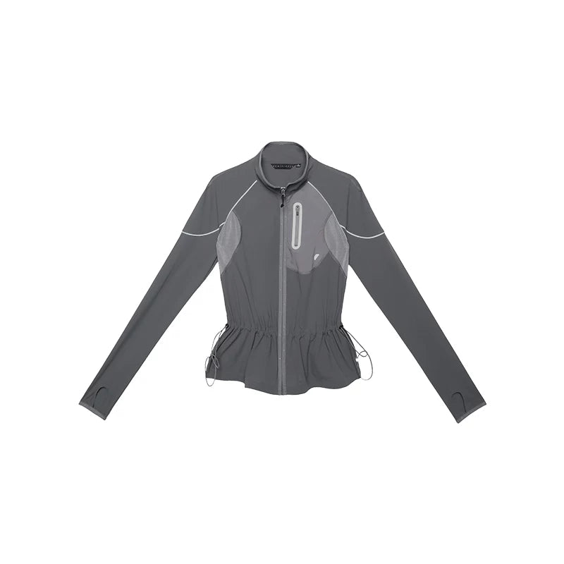 Summer Loose Mesh Stand Collar Lightweight Sun Protection Jacket Main image