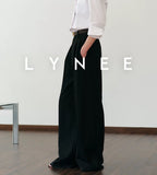 Wide-Leg Tailored Pants