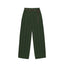 Vintage Dark Green Pleated Jogger Pants