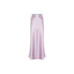 Elegant Satin Fishtail Skirt