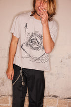 Dagger Frame Distressed Tee