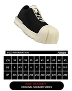 R/F & MAOZYWORLD Collaboration Thick Sole Low Boots