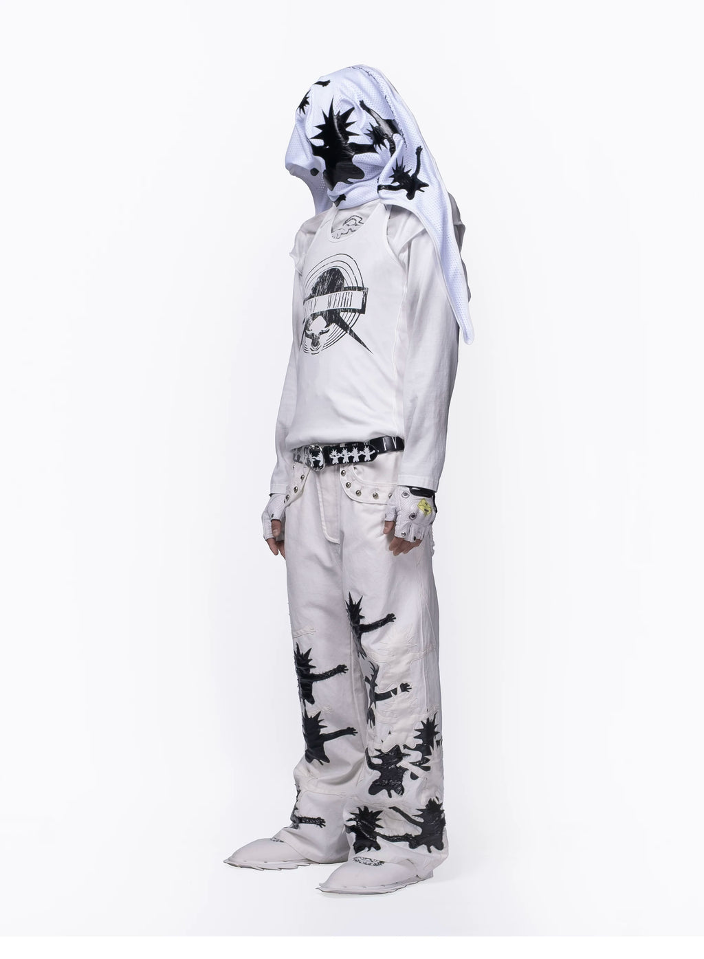 FVVO Weird Bone Frame Graphic Vest
