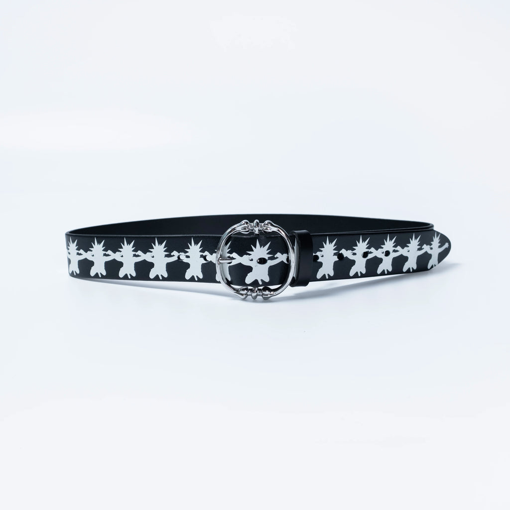 FVVO Skull Ring Punk Leather Belt