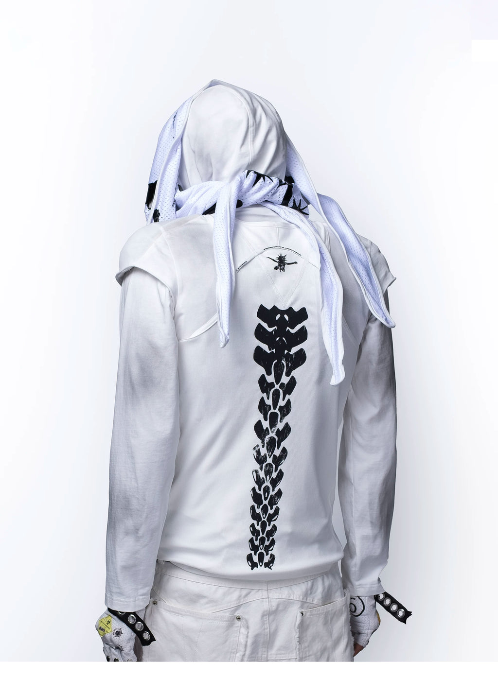 FVVO Weird Bone Frame Graphic Vest
