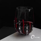 Bloody Ghost Hand Wine Glass