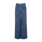 High-Waisted Wide-Leg Jeans