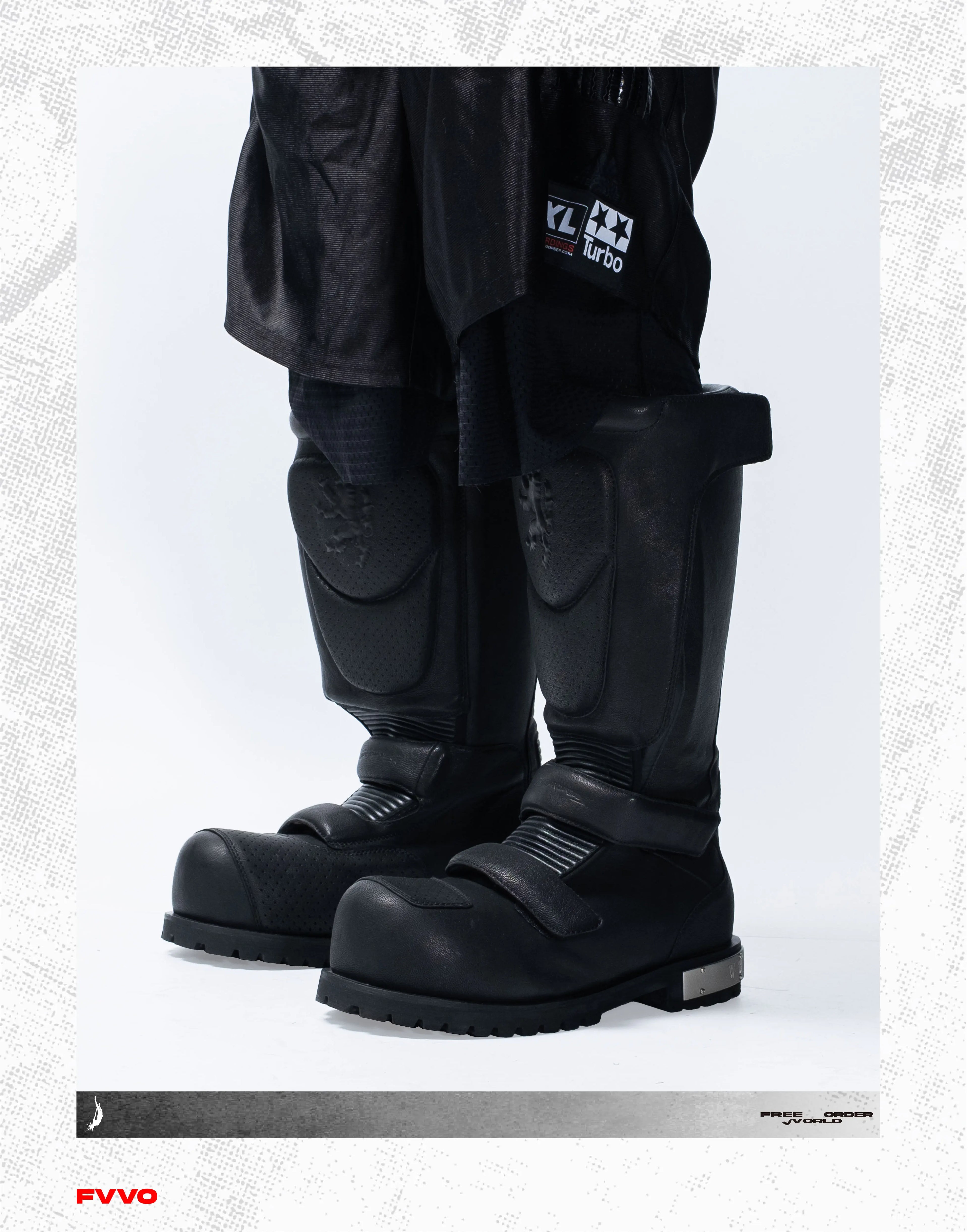FVVO Armored Leather High Boots