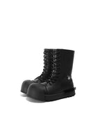 R/F “Ironclad Beetle” PU Leather Boots – Worn by CORTIS