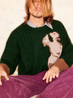Lamb Intarsia Sweater