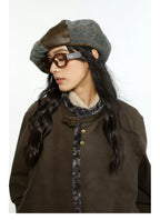 Melange Shearling Jacket – Winter Padded Coat