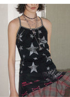 NANA Collaboration Vintage Star Print Camisole Tank Top