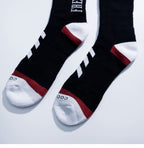 “FVVO.COM” Jacquard Knee-High Socks