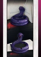 Dark Gothic Black & Red Serpent King Ashtray