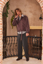 Belted Cupro Jacket