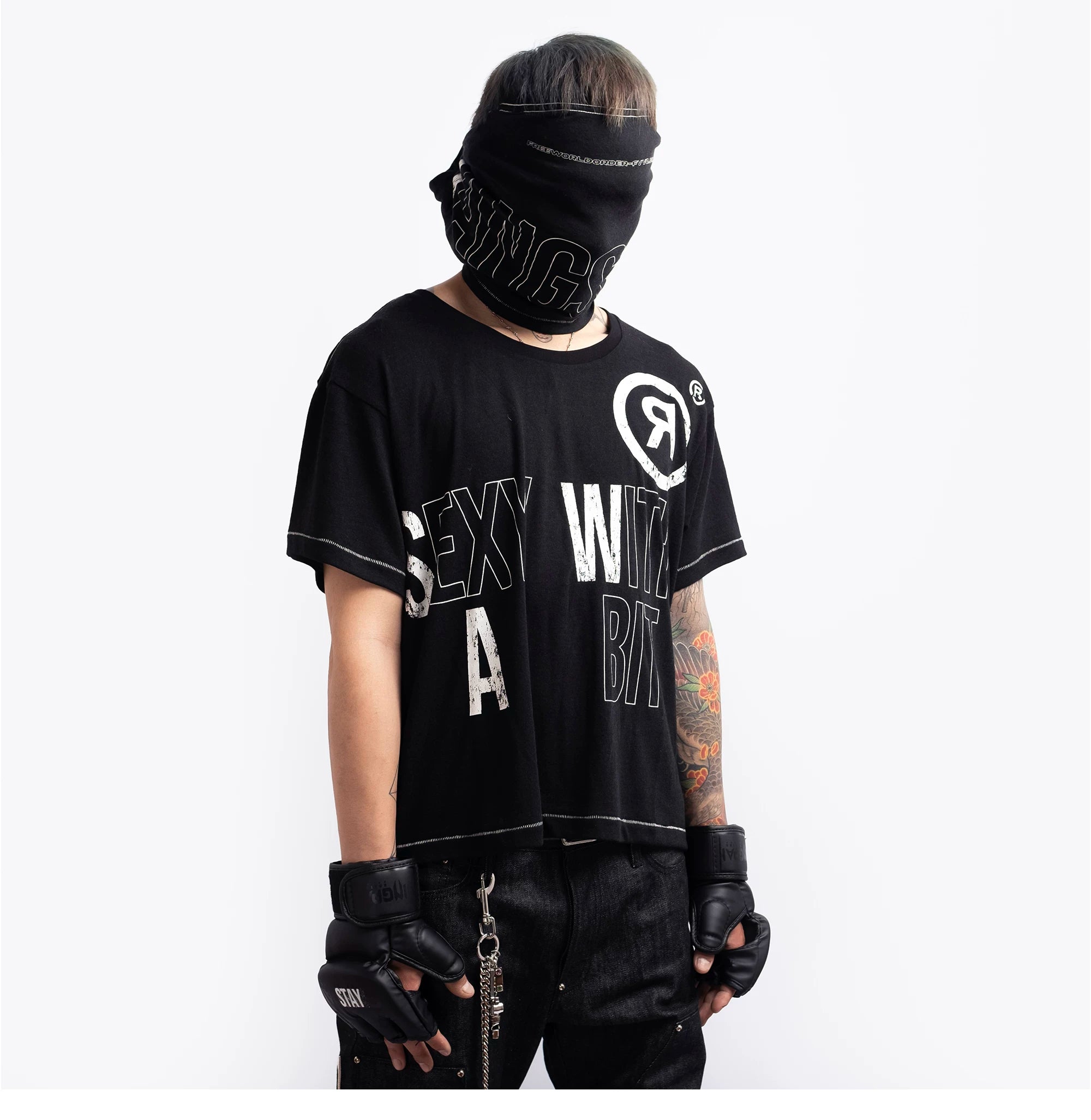 FVVO “SEXY WITH A BIT” DTG Printed T-Shirt