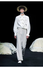 French Orchid Satin Relaxed-Fit Shirt