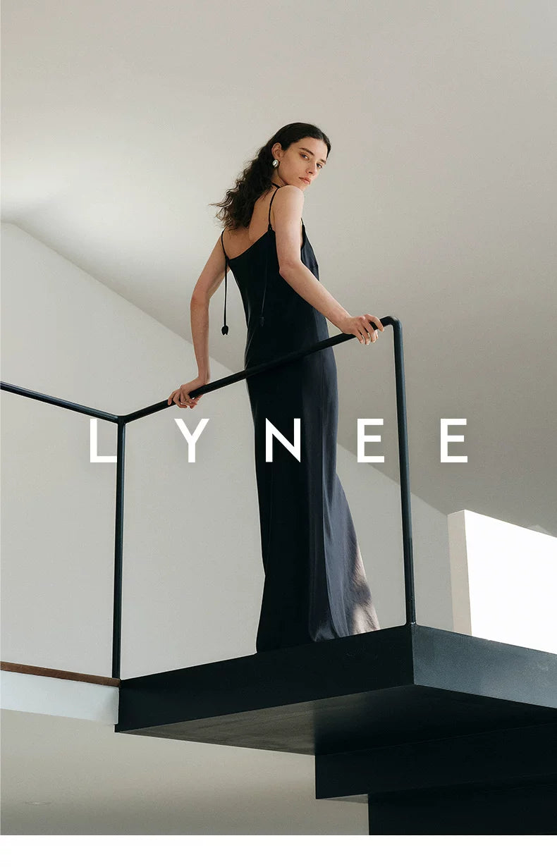 Silky Acetate Satin Slip Dress-Dress Length (Extended) Secondary image