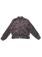 Belted Cupro Jacket