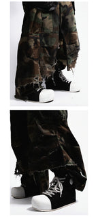 R/F 2.0 “Chaos NOISE” High-Top Canvas Sneakers