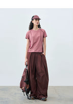 Slim Fit Casual T-Shirt with Panel Detailing