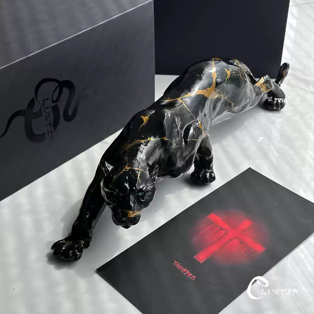 Black Panther Home Decor Sculpture