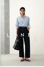Striped Cotton Blend Shirt