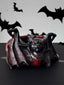 Gothic Red & Black Skull Ashtray