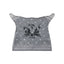 Adjustable Cat Ear Knit Hat – Soft Gold Velvet Polka Dot Beanie