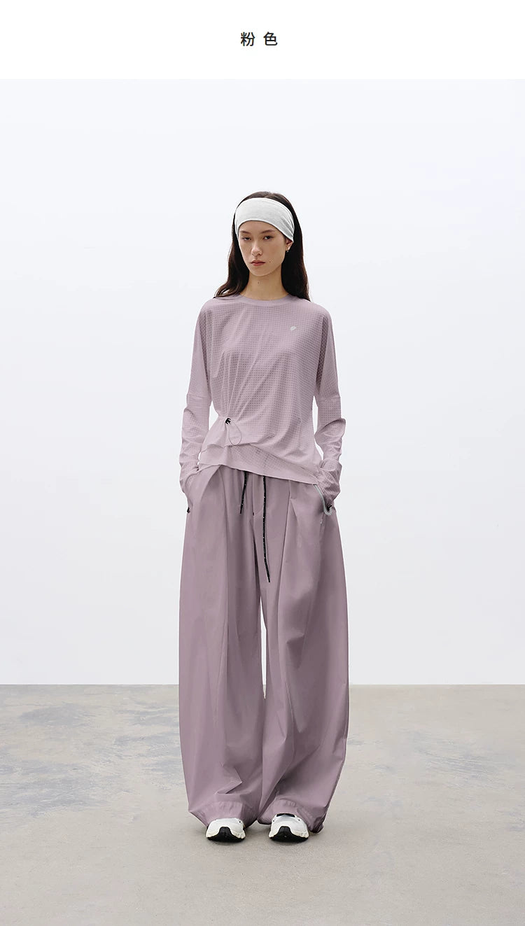 Loose Casual Asymmetrical Ruched T-Shirt