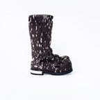 FVVO Armored Spotted Pony Hair Mid-Calf Boots