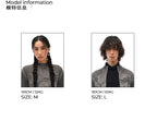 Chinese-Inspired Dragon Print Half-Zip Cardigan Sweater