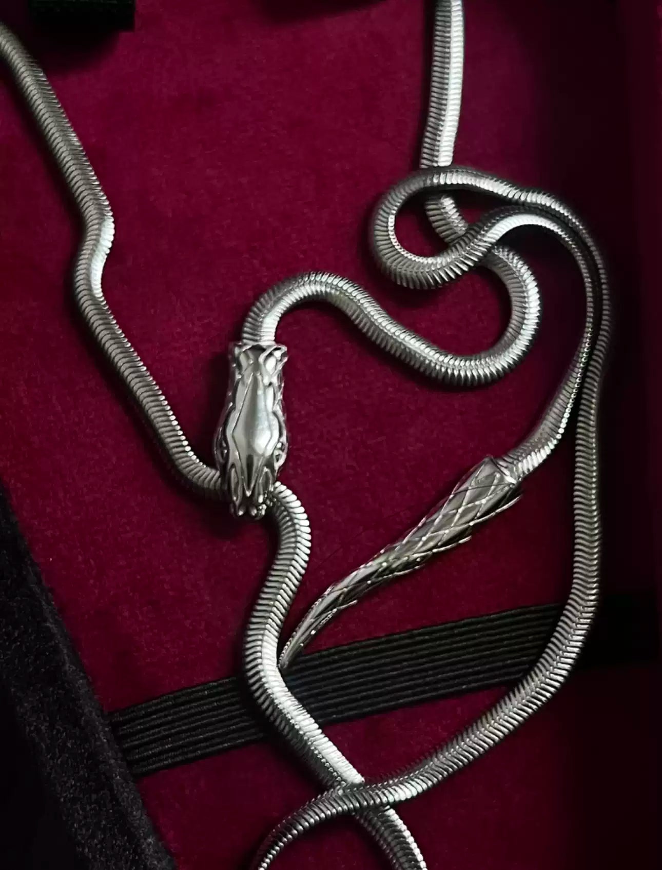 Adjustable Serpent Necklace Secondary image
