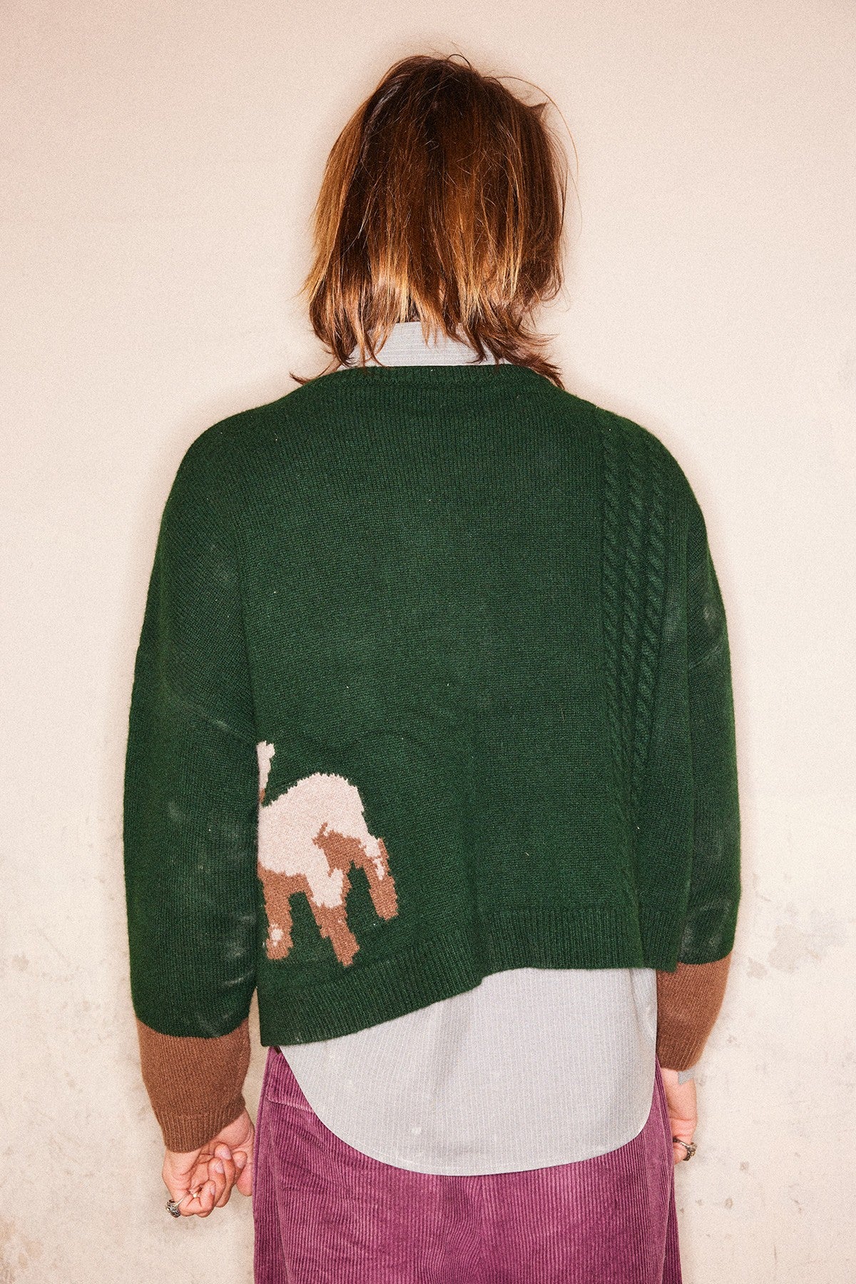 Lamb Intarsia Sweater