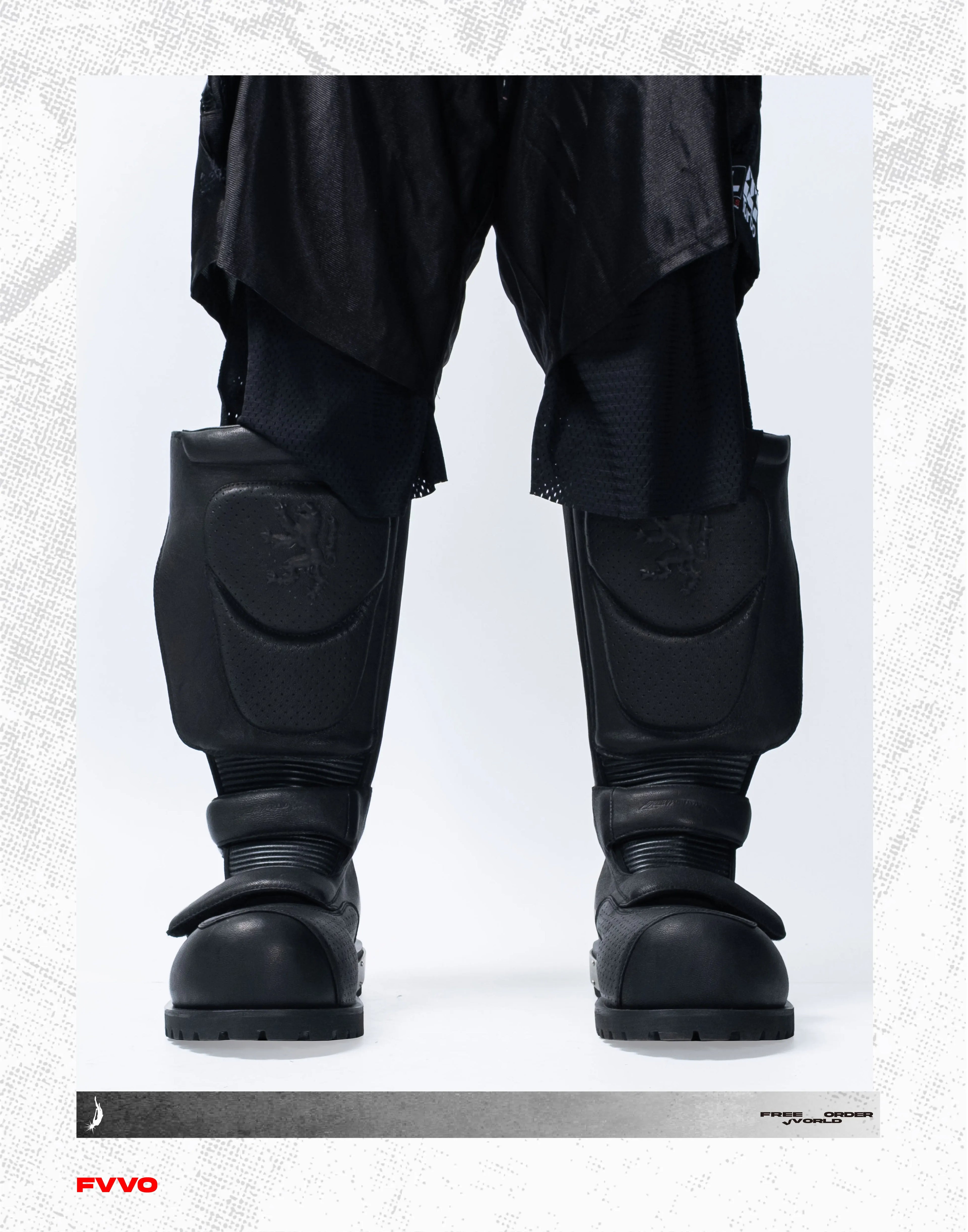FVVO Armored Leather High Boots