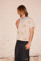 Dirty Stripe Polo Tee