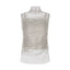 Ruched Mesh Sleeveless Top