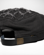 Coin-Emblem Distressed Military Cap
